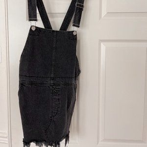Free People jean/overall dress